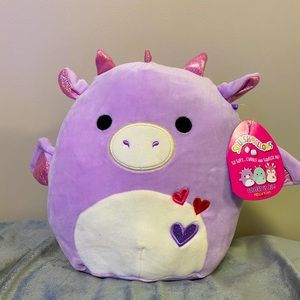 8” Dina the Dragon Squishmallow V-Day